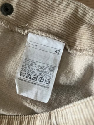 Falda Benetton pana beige Talla 42