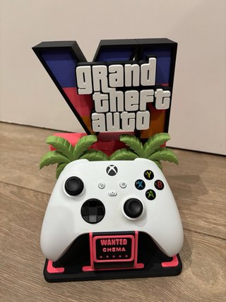 Soporte mando GTA VI impreso 3D