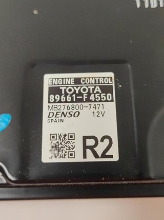 302032 centralita motor uce 89661f4550 toyota c-hr