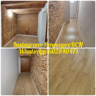Instalación profesional de parquet laminado, SPC