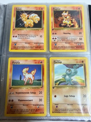 Base set 1st edition holandés