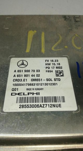 A6519007003 centralita mercedes-benz clase 259320