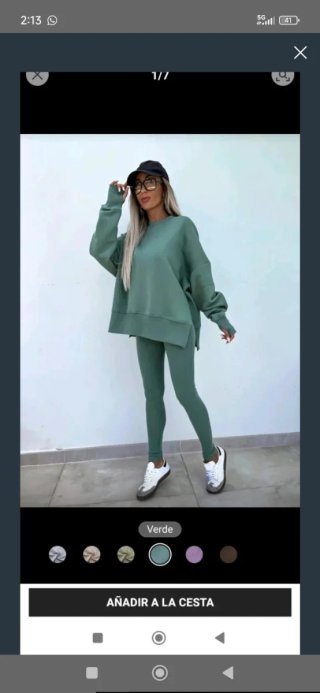 Conjunto deportivo Shein talla s nuevo nunca usado