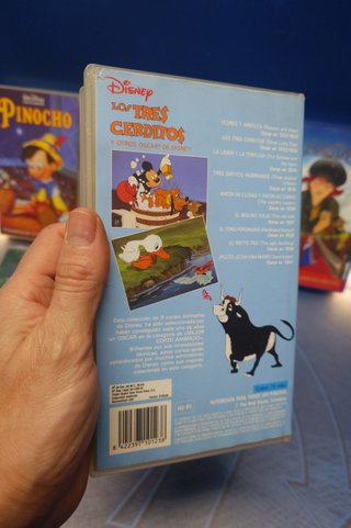 7 Películas VHS Disney Clásicos y Más