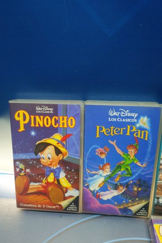 7 Películas VHS Disney Clásicos y Más