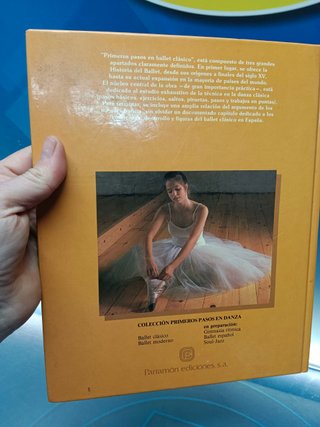 libro, tomo, PRIMEROS PASOS EN BALLET CLÁSICO . PARRAMON EDICIONES, 1985