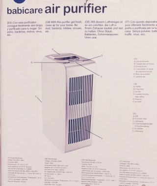 Purificador de aire Babicare