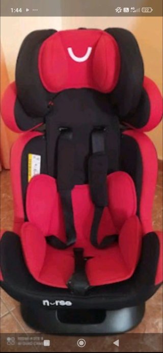 Sillita coche bebé grupo 1-2-3 reclinable, nurse