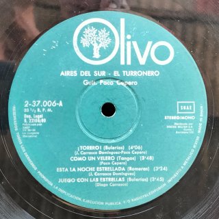 LP Turronero Aires del Sur Flamenco