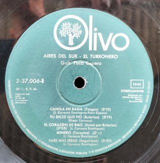 LP Turronero Aires del Sur Flamenco