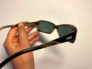 Gafas de sol Fendi verde oscuro