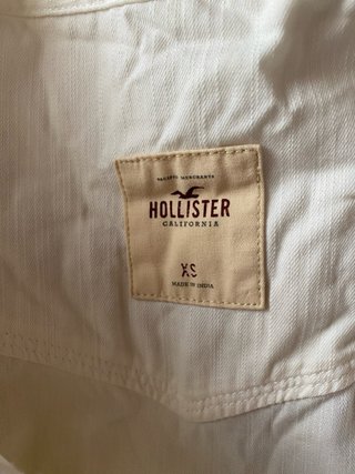 Camisa vaquera blanca bordada