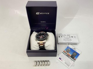 reloj pulsera caballero casio ecb-800