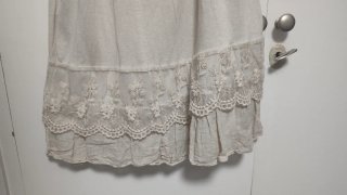Vestido con camisola