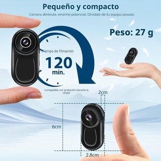 SIN ABRIR Cámara Deportiva 1080P 0.85 Inch