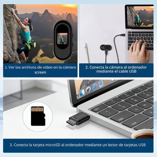 SIN ABRIR Cámara Deportiva 1080P 0.85 Inch