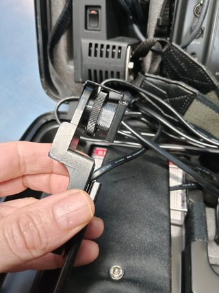 Maletin con Videocámara PANASONIC MS50, con 3 batt. y accesorios, para piezas, no funciona