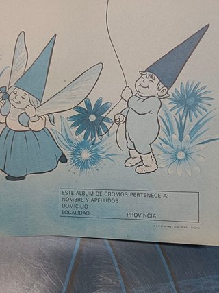 Coleccionismo Álbum de cromos DAVID EL GNOMO de danone-completo