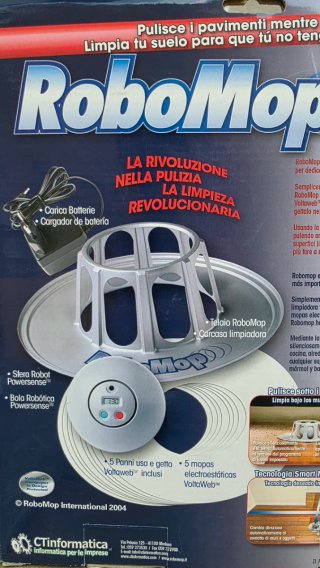 ROBOT ASPIRADOR NUEVO CON CAJA ROBOMOP