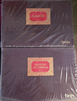 Antiguos libros contabilidad empresas