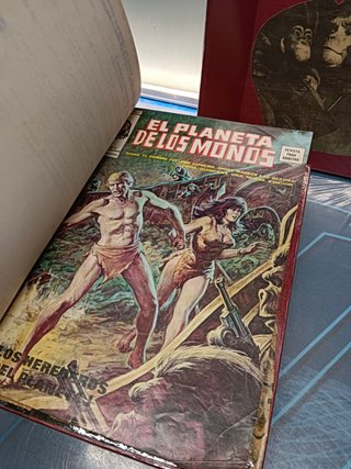 EL PLANETA DE LOS MONOS - VERTICE  - COLECCIÓN COMPLETA, encuadernada, del 1 al 29