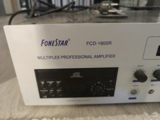 Amplificador Fonestar FCD-180R Profesional