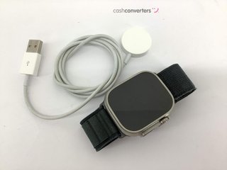 apple watch ultra 49mm (gps 4g) titanio