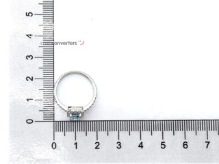 sortija oro 18k con piedra con circonita