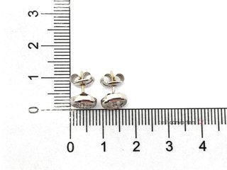 pendientes oro 18k con circonita