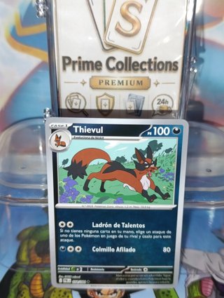 Carta Pokémon Thievul Reverse