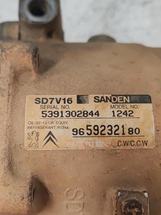 Peugeot 300986 compresor 9659232180 partner kasten
