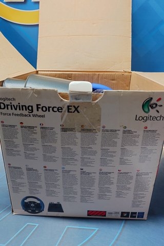 Volante Logitech Driving Force EX PS2