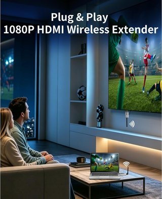 Transmisor HDMI Inalámbrico + 2 Receptores