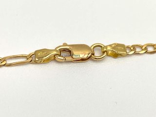 cadena oro 18k 25cm