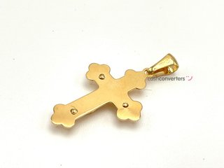 crucifijo oro 18k
