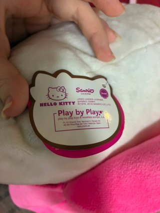 Peluche Hello Kitty Rosa Corazón