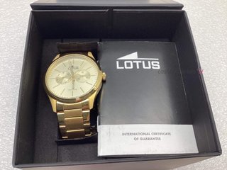 reloj pulsera caballero lotus 15955