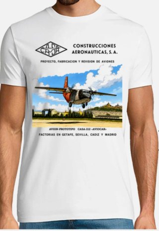 Camiseta CASA Construcciones Aeronáuticas