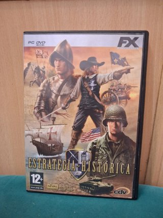 Carcasa y manual juego PC DVD FX Interactive