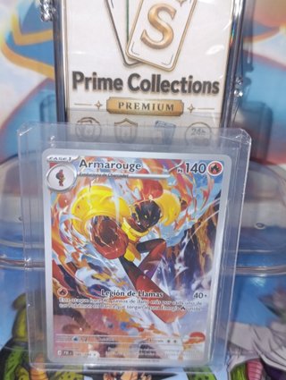 Carta Pokémon Armarouge Rara Ilustración Holo