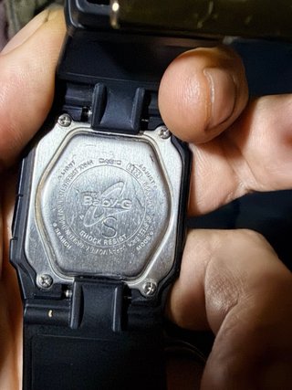 Reloj Casio Baby-G Negro y Dorado