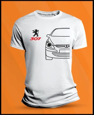 Camiseta manga corta Peugeot 307