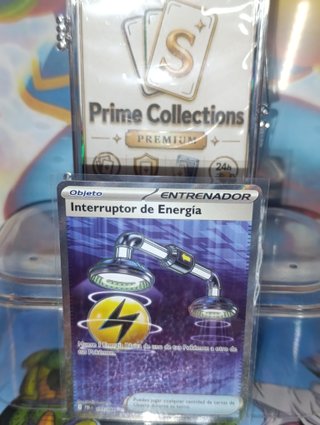 Carta Pokémon Interruptor de Energía Holo