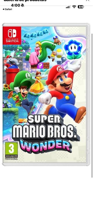 Super Mario Bros. Wonder Nintendo Switch