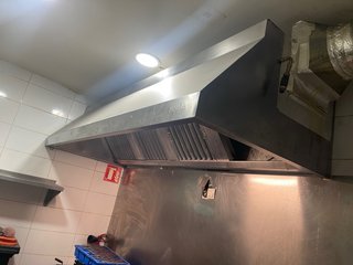 Campana extractora industrial