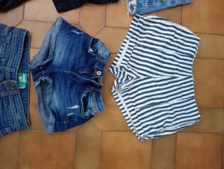 Lote pantalones Cortos y Falda