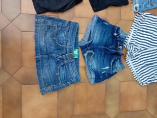 Lote pantalones Cortos y Falda