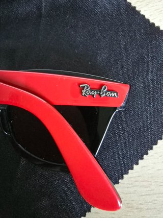 Gafas de Sol Ray-Ban RB2140 Talla 47 Roja