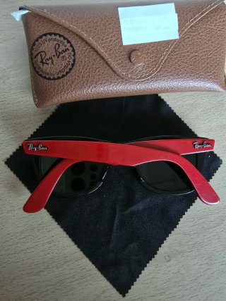 Gafas de Sol Ray-Ban RB2140 Talla 47 Roja
