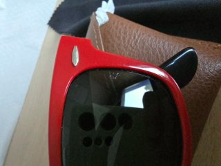 Gafas de Sol Ray-Ban RB2140 Talla 47 Roja